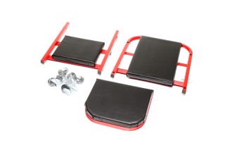 Лежак-сиденья для ремонта YATO на 6 колесах 91х 42х 13 см - 150/120 кг(YATO)