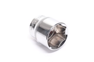 Головка шестигранна 1/2" 32мм*44мм, Cr-V(INTERTOOL)