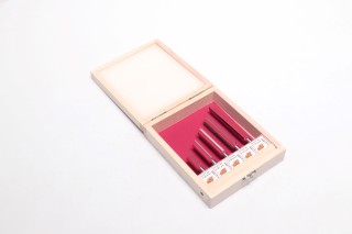 Набір фрез пазових прямих, 5 шт. (INTERTOOL)