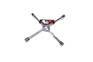 Ключ хрестоподібний. для коліс укріплений, М17х19х21х22 мм (VOREL)