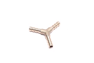 З'єднувач пневматичний d6-6-6 ялинка Y-подібний латунь (RIDER)