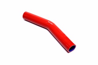 Патрубок радиатора ЗИЛ 130,131 верхний (СИЛИКОН красный, D=45 мм., L=430 мм.). 130-1303010 RED LORRY