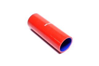 Патрубок радиатора КРАЗ 250,260,6510 нижний (СИЛИКОН красный, D=60 мм, L=200 мм) (DETALKA). 214Б-1303010
