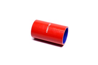 Патрубок радиатора КРАЗ 250,260 нижний (СИЛИКОН красный, D=60 мм., L=120 мм.). 255-1303011 RED LORRY