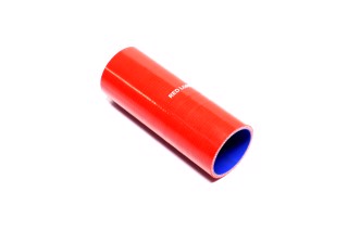 Патрубок радиатора Супер МАЗ нижний (СИЛИКОН красный, D=60 мм., L=180 мм.). 6422-1303025-01 RED LORRY