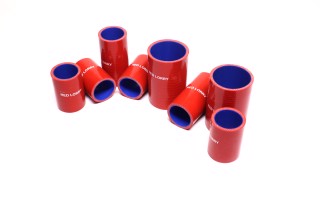 Патрубок радіатора Т 150 (СИЛІКОН червоний, к-кт 8 шт.)