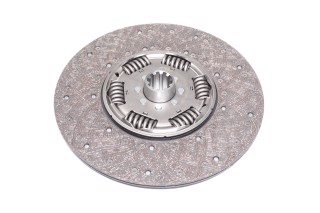 Диск зчепл. ведений КАМАЗ ЄВРО (КПП ZF-16S151) б/асб (RIDER)