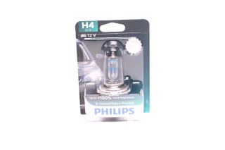 Лампа розжарювання H4 X-tremeVision Pro150 +150 12V 60/55W P43t-38 (вир-во Philips)