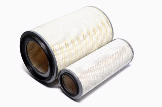 Фільтр повітряний МТЗ, ПАЗ (двигун Д-260) (комплект) (RIDER)