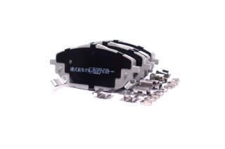 Колодки гальмівні передні дискові TOYOTA AURIS, COROLLA 12- (вир-во ASHIKA)