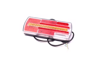 Ліхтар LED задній лівий, МАЗ, 12/24В, 330х133х42 (Руслан-Комплект)