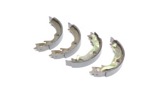 Колодка гальм. барабан. CHEVROLET LACETTI 05-, EPICA, NUBIRA задн. (RIDER)