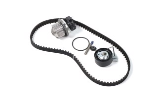 Водяний насос + комплект ременя (Вир-во INA)