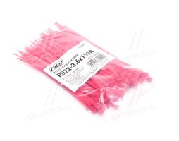 Хомут пластиковый 3.6х150мм. красный 100шт./уп. <RIDER>