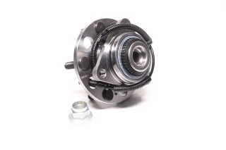 Ступиця колеса з підшипником передн. Ssangyong Actyon 06-, Kyron 05- (вир-во Jakoparts)