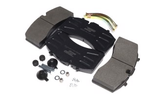 Колодки гальмівні дискові (компл. на вісь) SAF 22,5 (вир-во Techno Brake)