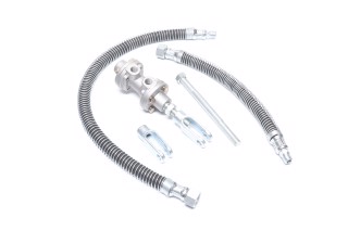 Клапан зчеплення МАЗ 5336 (L штока = 170 мм) (зі шлангами та вилками) (RIDER)