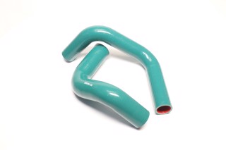 Патрубок радіатора ГАЗ 3307,53,66 (СИЛІКОН зелений, УНІВЕРСАЛЬНИЙ, к-кт 2 шт.)