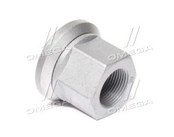 Гайка М22х1,5х34 колеса з шайбою ТЕФЛОНОВА DAF, MAN, MB, SAF, VOLVO, IVECO, КАМАЗ ЄВРО,МАЗ (DETALKA)