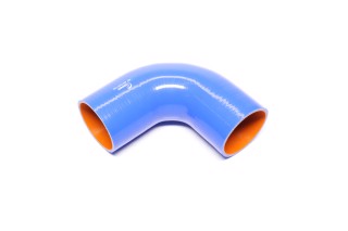 Патрубок угловой 90 гр. ф80 150*150 (силикон) (TEMPEST)