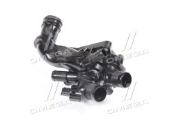 Термостат з корпусом, ущільненням та термовимикачем BMW/Peugeot (вир-во FEBI)