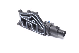 Термостат з корпусом, ущільненням та термовимикачем Renault Megane (вир-во FEBI)