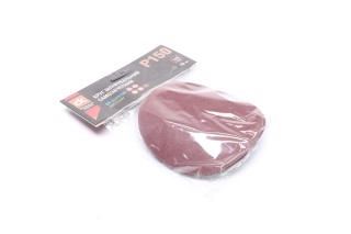 Круг шліфувальний самозачепний, Р150 на тканинній основі d-125 (10 шт.) <ДК>