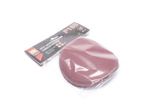 Круг шлифовальный самозацепной, Р180 на тканевой основе d-125 (10 шт.) <ДК>