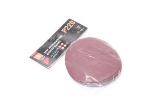 Круг шліфувальний самозачепний, Р220 на тканинній основі d-125 (10 шт.) <ДК>