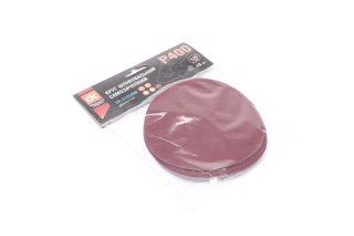 Круг шлифовальный самозацепной, Р400 на тканевой основе d-125 (10 шт.) <ДК>