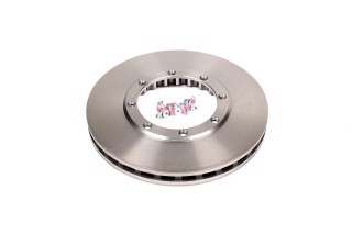 Диск гальмівний з кріпленням 410*45*45 RVI, VOLVO FH12,FH16, FM12 08.93- (вир-во Techno Brake)