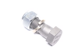 Болт М18х1,5х45 круга поворотной платформы с гайкой (ПРОЧНОСТЬ 10.9, ключ 27) КАМАЗ,НЕФАЗ (DETALKA)