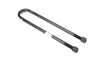 Стремянка ресори задньої  МАЗ М27х2,0 L=625 кована з гайкою (RIDER)