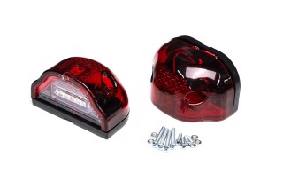 Підсвічування номера під LED 24V (червоне) (в уп. 2шт. ціна за 1шт.) (TEMPEST)