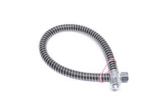 Шланг гальмівний ПАЗ передній (L = 600мм., 24М16, єврообтиск у захисній пружині)