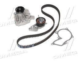 Комплект ремня ГРМ с водяным насосом MTKQ041P (Пр-во MagnetiMarelli)