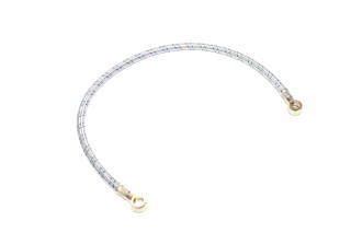 Паливопровід низького тиску PTFE нержавіюч.обплетення (обратка) (L=700 мм під болт М14) ПРЕМІУМ