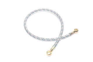 Паливопровід низького тиску PTFE нержавіюч.обплетення (обратка) (L=800 мм під болт М14) ПРЕМІУМ