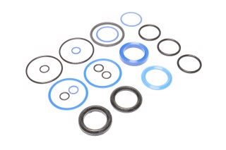 Р/к гидроцил.поворота Т-150К (шток 45) (манжеты резиноткан.) (пр-во МПИ-Агро, г. Мелитополь)