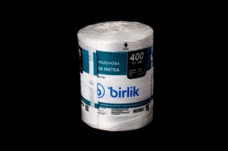 Шпагат полипропиленовый 2500 tex 400 м/кг 1 шт= 4 кг BIRLIK)