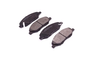 Колодки гальмівні передні дискові NISSAN MICRA III, NOTE, TIIDA (вир-во Jakoparts)