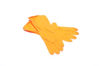 Рукавички універсальні господарські, латексні розмір S (DOLONI)