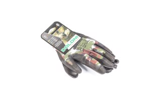 Рукавички трикотаж "мілітарі", поліестер, в'язаний манжет, поліуретан, розмір 10 (DOLO