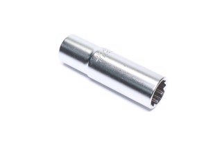 Головка торцева довга 1/2" 17мм 12-гранна (TOPTUL)