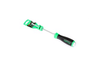 Викрутка шліцева 6.5 x 150mm (з шестигранником ударна) TOPTUL FAGB6E15(TOPTUL)