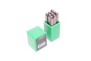 Набір клеймів цифрових ударних 9од. 3мм TOPTUL NGAW0903 (TOPTUL)