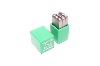 Набір клеймів цифрових ударних 9од. 5мм TOPTUL NGAW0905 (TOPTUL)