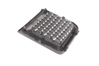 Решітка бампера пер. лів. JEEP RENEGADE 14- (TEMPEST)