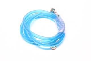 Паливопровід низького тиску ПВХ (обратка) (L=2300 мм під зливний болт М14) ПРЕМІУМ