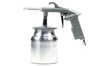 Пістолет піскоструминний пневматичний нижній металевий бачок AIRKRAFT PS-4(AIRKRAFT)